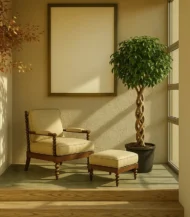 Örgülü Kafes Benjamin (Ficus Benjamin Danielle) - Görsel 3